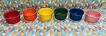 Fiestaware New Ramekin 6 Mix Color Set Small Bowl Dip Fruit 8OZ Free Ship. Fixed Price $76.99.