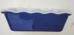 Emile Henry Loaf Pan Blue 61.64 Ruffled Bread Baking Dish France 1002 Brand New. Fixed Price $34.99.