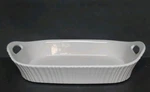 Corningware French White 3 Qt 2.8 Baker Casserole Stoneware Classic. Fixed Price $26.88.