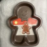 New Wilton Gingerbread Man Boy Holiday Christmas Cake Pan 13X10 Non-stick Baking. Fixed Price $10.00.