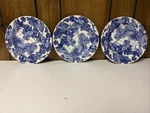 Windsor & Browne Bread Plate 7-3/4" Blue White Grapes W/leaves Made Italy. Fixed Price $14.99.