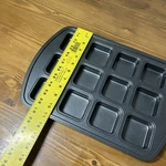 Pampered Chef Brownie Pan 101170 11" X 16" Each, 2.5" Well. Fixed Price $24.99.