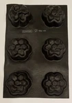Demarle Flexipan Large Flower Nonstick Baking Mold Cake France 6 Wells A03. Fixed Price $24.99.