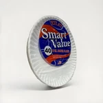Disposable Bbq Home Smart Value 9 In" Round Paper Plates 40 Pack Made Usa. Fixed Price $6.99.