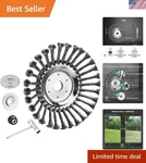 Durable 10 Inch Steel Wire Cutter Trimmer Head - Ultimate Garden Tool Solution. Fixed Price $35.14.
