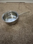 Chantal SLSB35-200 Stainless Steel Quart Saucepan With Glass Lid. Fixed Price $41.25.