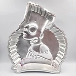 Bart Simpson 1990 Cake Pan Mold #2105-9002 Wilton 90S Eat My Shorts. Fixed Price $11.69.