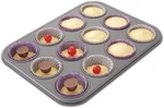 Chicago Metallic Surprise Filling Baking Non Stick 12 Muffin Cupcake Pan. Fixed Price $19.95.