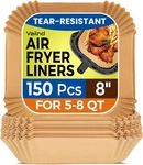 Vailnd Air Fryer Liners Disposable, Unbleached Parchment Paper Sheets. Fixed Price $36.99.