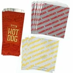 Hamburger Cheeseburger Hot Dog Foil Insulated Bags Restaurant To Go -25, 50, 100. Fixed Price $6.95.