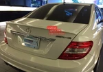 Painted Benz W204 Class Sedan Type Trunk Spoiler COLOR-149 Polar White. Fixed Price $112.00.
