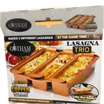 Gotham Steel Lasagne Trio Titanium Copper Ceramic Non Stick New In Box. Fixed Price $19.00.