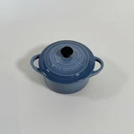 Le Creuset Mini Cocotte Chambray 4X2IN Stoneware Covered Dish. Fixed Price $36.65.