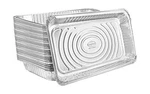 Aluminum Pans Full Size, Large Disposable Roasting & Baking Pan, 21"X13" Deep.... Fixed Price $192.47.