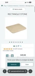 Pampered Chef Rectangle Stoneware Baking Beige Dishwasher Microwave Safe. Fixed Price $35.99.