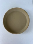 The Pampered Chef Round Deep Dish Baker Stoneware 11" Family Heritage Pizza Pan. Fixed Price $18.00.