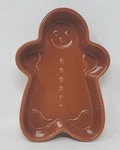 Chantal Gingerbread Man Stoneware Baking Dish 1 QUART/.95 Lt.. Fixed Price $29.99.