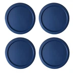 Replacement Lid For Pyrex 4-CUP Storage Cover 6" Bowl 7201-PC Navy (4-PACK). Fixed Price $10.99.