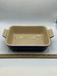 Baking Dish, Cobalt Blue, Creuset, 7.25"X5"X1.75". Fixed Price $19.00.