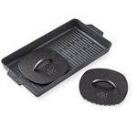 Pampered Chef Nonstick Double Burner Grill & Press Set 2867 New. Fixed Price $273.90.