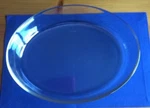 Arcuisine Borosilicate Clear Glass Oval Roaster Bakeware. Fixed Price $10.00.