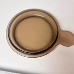 Vintage Pyrex Visions Amber Glass Lid Replacement P-240-C 5.5 Inch Brown Cover. Fixed Price $12.95.