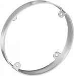 Pcs, 4 In. Round Pan Box Extension Ring, 1/2 Deep, Zinc Plated Steel Used. Fixed Price $41.99.