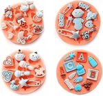 Baby Shower Theme Mini Cake Fondant , Decorating Set For Gummy Sr. Fixed Price $12.99.