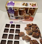Wilton Cookie Shot Glass Pan Set, 6 Cavity Sweet Shooters & Bite Size Treat Mold. Fixed Price $24.99.