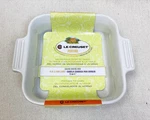Creuset, White 13 Cm Square Casserole Baking Dish New. Fixed Price $35.00.