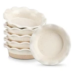 Best Vancasso Mini Pie Pans Set Of 6, 5.2 Inch Ceramic Small Plate For Baking. Fixed Price $40.85.