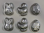 Bunny, Chick, Easter Egg, 2EA - Lot Of 6, Muffin, Treat, Cupcake, Wilton Singles. Fixed Price $16.89.