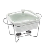Godinger Oven To Table Square Baker Warmer Serving Piece Stand - 1.2 Quart. Fixed Price $78.12.