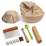 Rorecay Banneton Bread Proofing Baskets Set 2, 9 Inch Round Cane Sourdough.... Fixed Price $42.99.