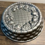 Nordic Ware Marianne Cake Pan, Heavy Cast Usa Lattice & Fruit 10 Cups. Fixed Price $19.99.