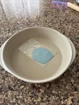 Pampered Chef 1395 Family Heritage Stoneware Vanilla 8" Round Mini Baker Nnb. Fixed Price $29.99.