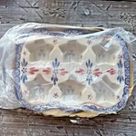 Temp-tations Old World Star Fireworks Muffin Pans Set Of 2 Cooling Rack New. Fixed Price $61.95.