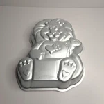 Vintage 1984 Wilton Brave Heart Lion Care Bear Cousins Cake Pan Mold 2105-3197. Fixed Price $8.49.