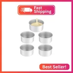 Xzjmy 5PACK Inch 2 Cake Pan, Mini Round Aluminum Us. Fixed Price $24.75.
