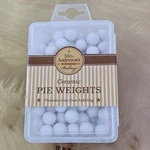 Mrs. Andersons By Harold Import White Ceramic Baking Pie Weights. Fixed Price $12.36.