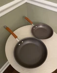 New Rachael Ray Cucina Hard Anodized Nonstick Cookware Frying Pan Set 8.5/10. Fixed Price $48.99.