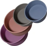 Round Silicone Cake Pans, Set Of 4, Non-stick Mold For BAKING(6" X2PCS, 8" X2PC). Fixed Price $18.99.