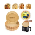 Air Fryer Paper Liners Disposable: 100PCS Oil Proof Parchment Sheets Round, A.... Fixed Price $19.19.