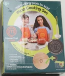 Masterchef Junior Pizza Cooking Set - 5 Pc Kit Includes Real Cookware For Kids. Fixed Price $29.99.