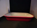 Cuisinart Red 2QT /1.9L Medium Rectangular Baker CCB30-27R. Fixed Price $19.99.