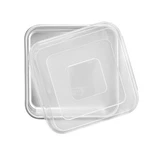 Nordic Ware Naturals 9" Square Cake Pan With Lid. Fixed Price $25.00.