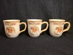 Susan Winget Stoneware Fox Coffee Mugs Set 3. Fixed Price $17.99.