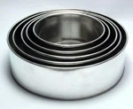 Euro Tins Set Of 5 Piece Cake Baking Pans 6, 7, 8, 9, & 10 Inch (round). Fixed Price $50.52.