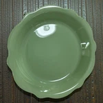 Gail Pittman Gp Hospitality Collection Southern Living Sage Green Pie Plate Euc. Fixed Price $13.49.