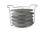 Pinnacolo Folding Pizza Rack With Five 14 Inch Screens Paddles Not Included. Fixed Price $107.00.